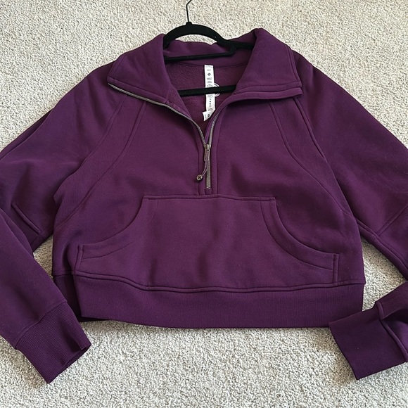 lululemon athletica Other - Lululemon Funnel Neck Half Zip Scuba